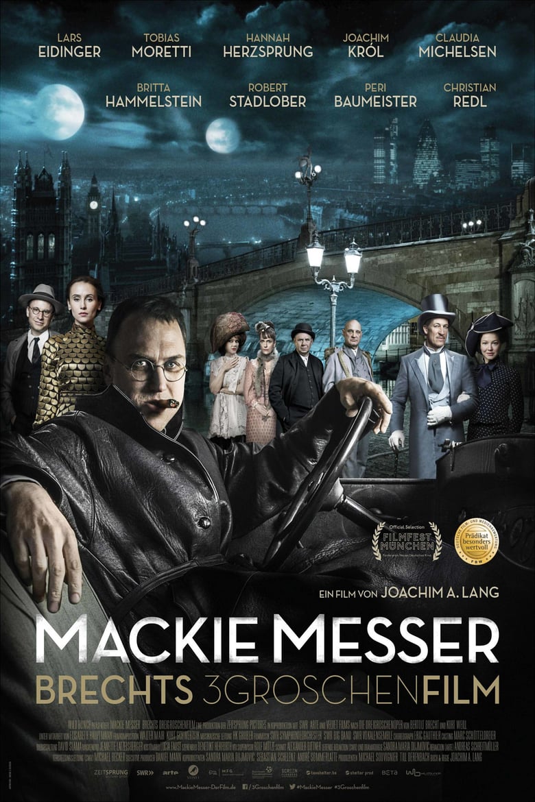 affiche du film Mack the Knife: Brecht's Threepenny Film