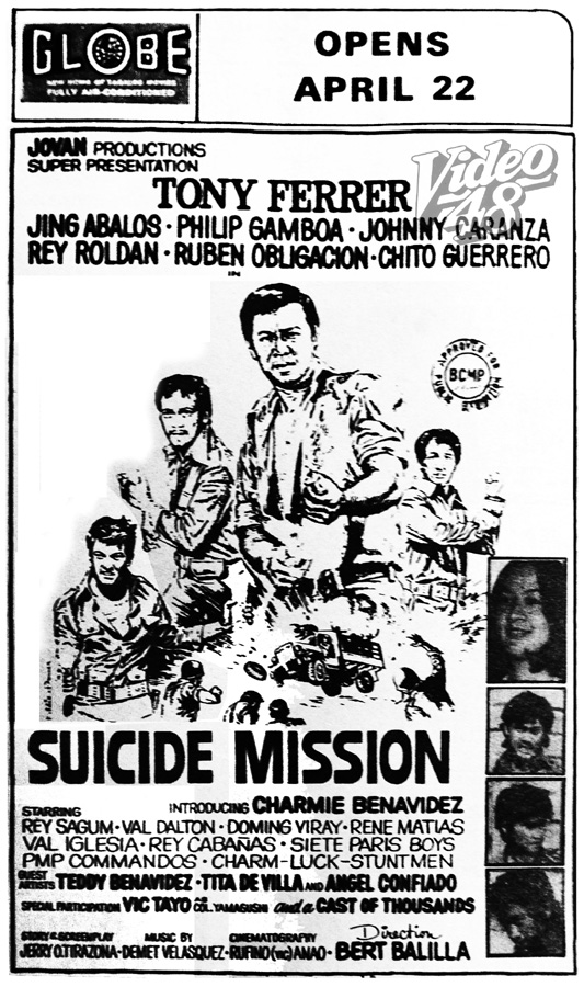affiche du film Suicide Mission