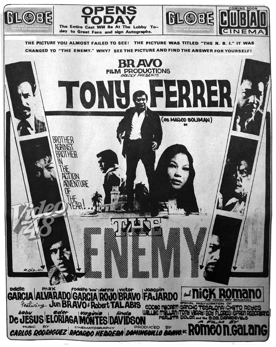 affiche du film The Enemy