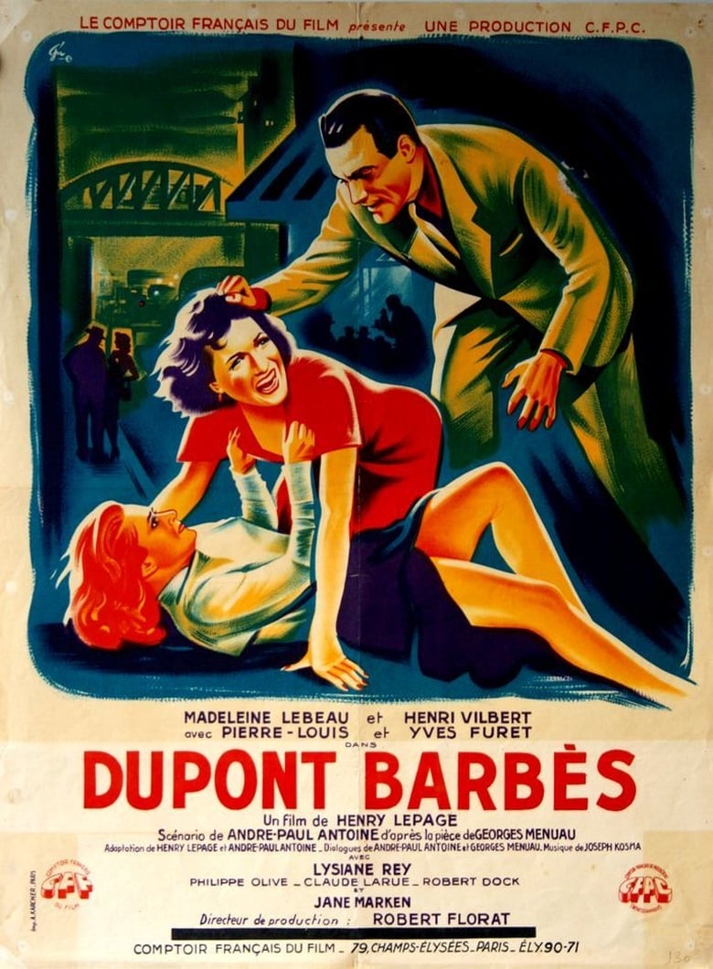 affiche du film Dupont Barbès