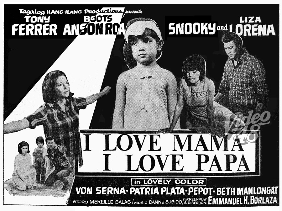 affiche du film I Love Mama, I Love Papa