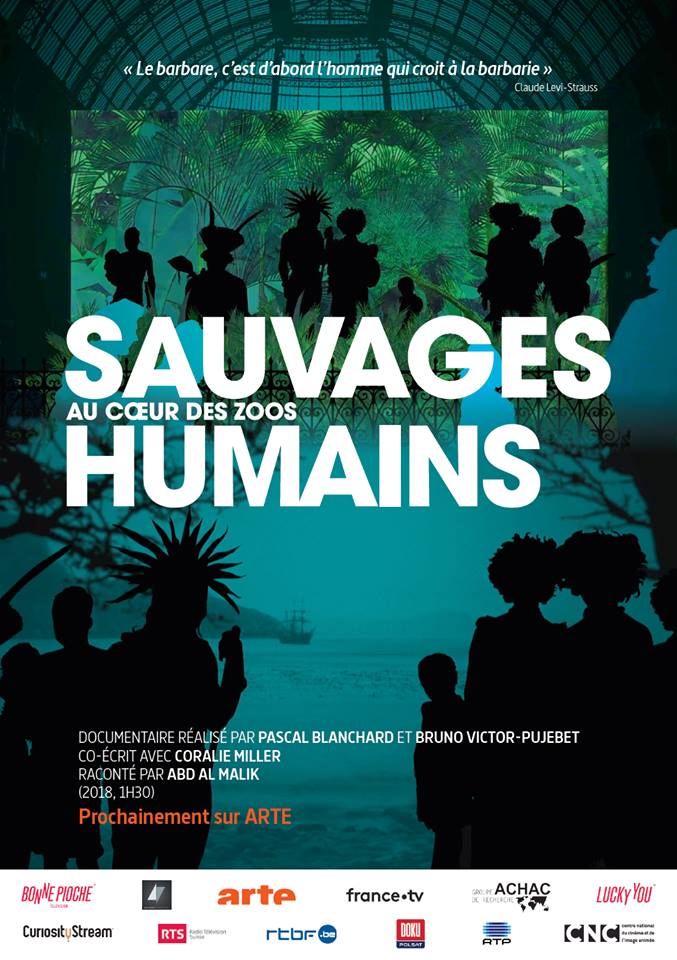 affiche du film Sauvages, au cœur des zoos humains