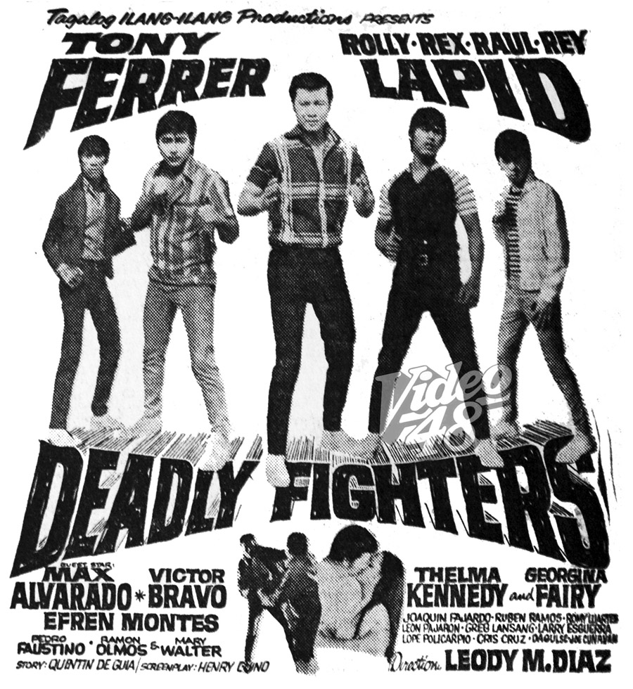 affiche du film Deadly Fighters
