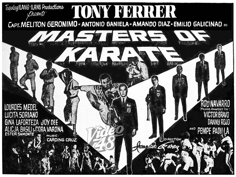 affiche du film Masters of Karate