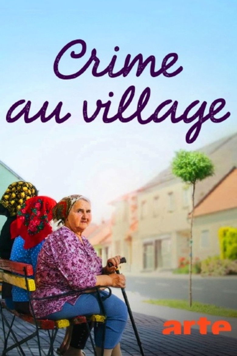 affiche du film Crime au village, la mariée était en rouge