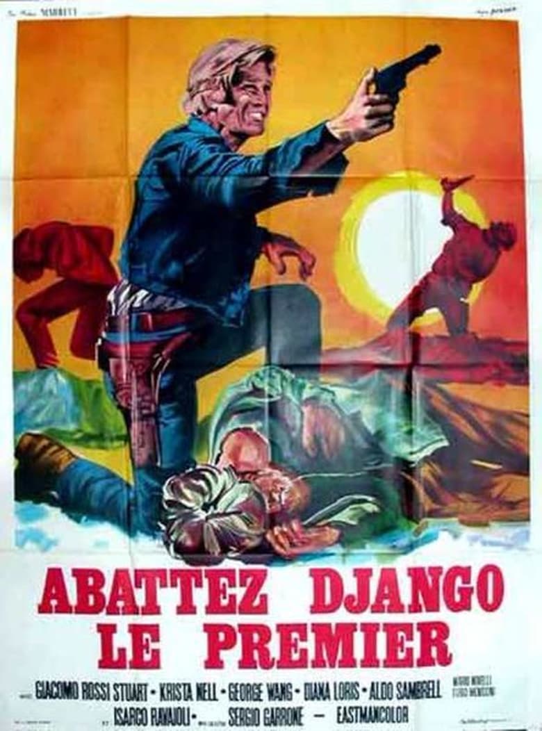 affiche du film Abattez Django le premier