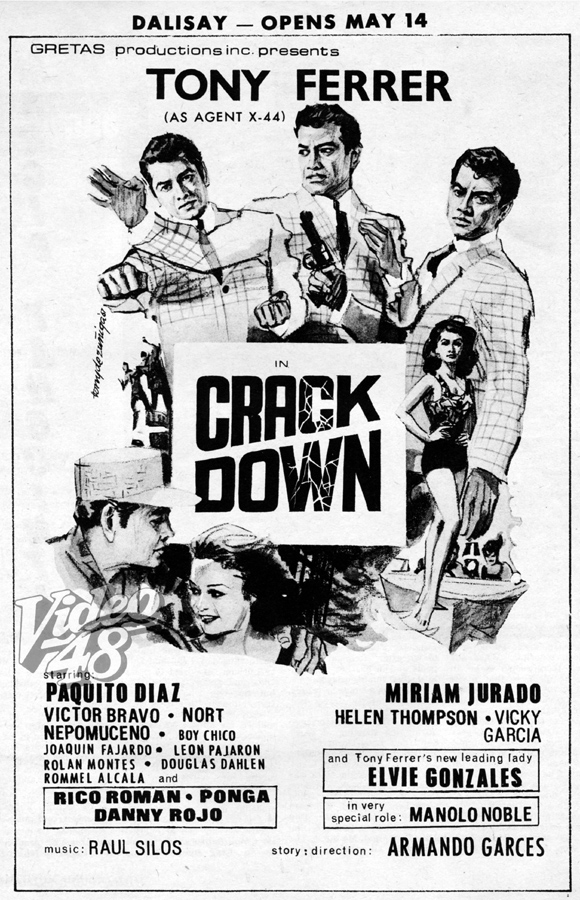 affiche du film Crack Down