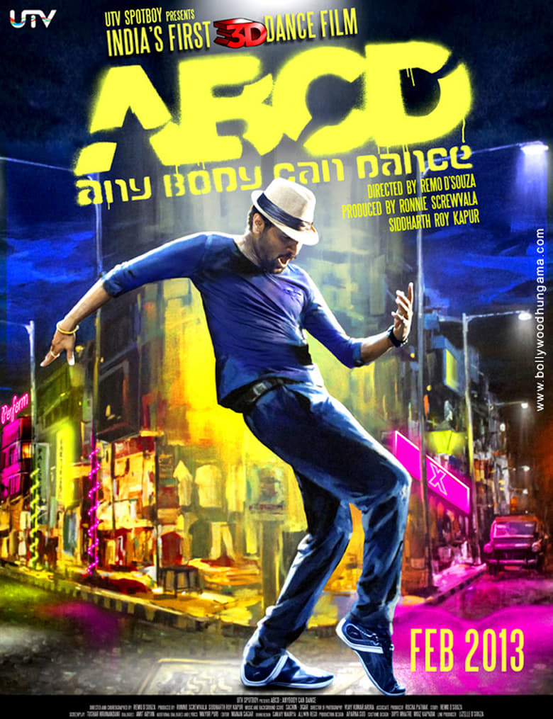 affiche du film ABCD (Any Body Can Dance)