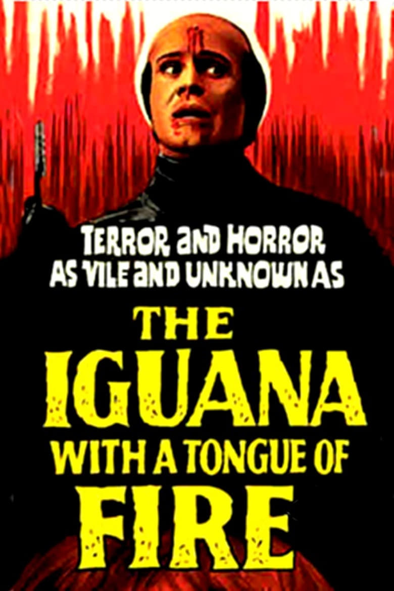 affiche du film L'Iguane à la langue de feu