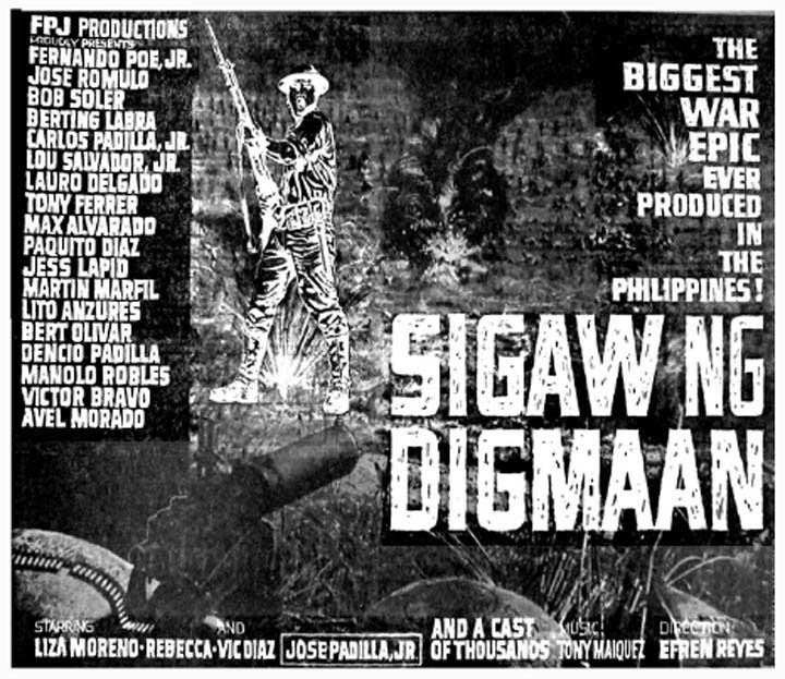 affiche du film Sigaw ng digmaan