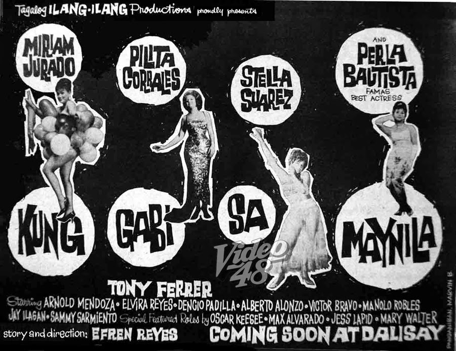 affiche du film Kung gabi sa Maynila