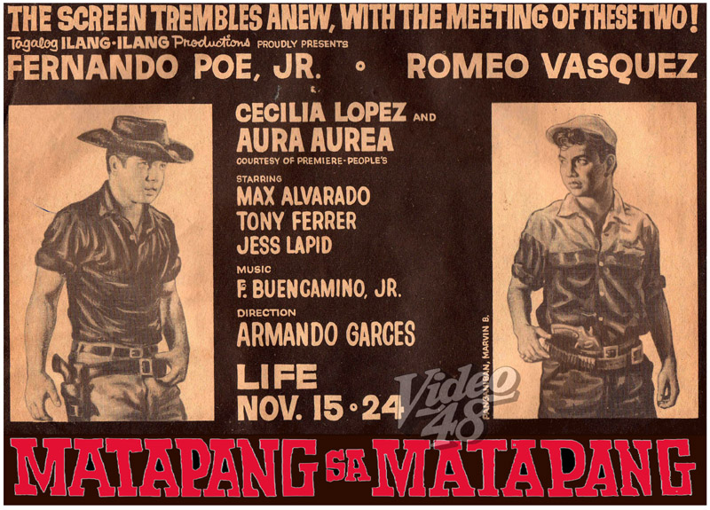 affiche du film Matapang sa Matapang