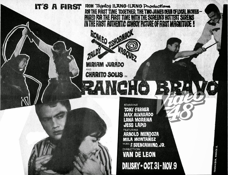 affiche du film Rancho Bravo