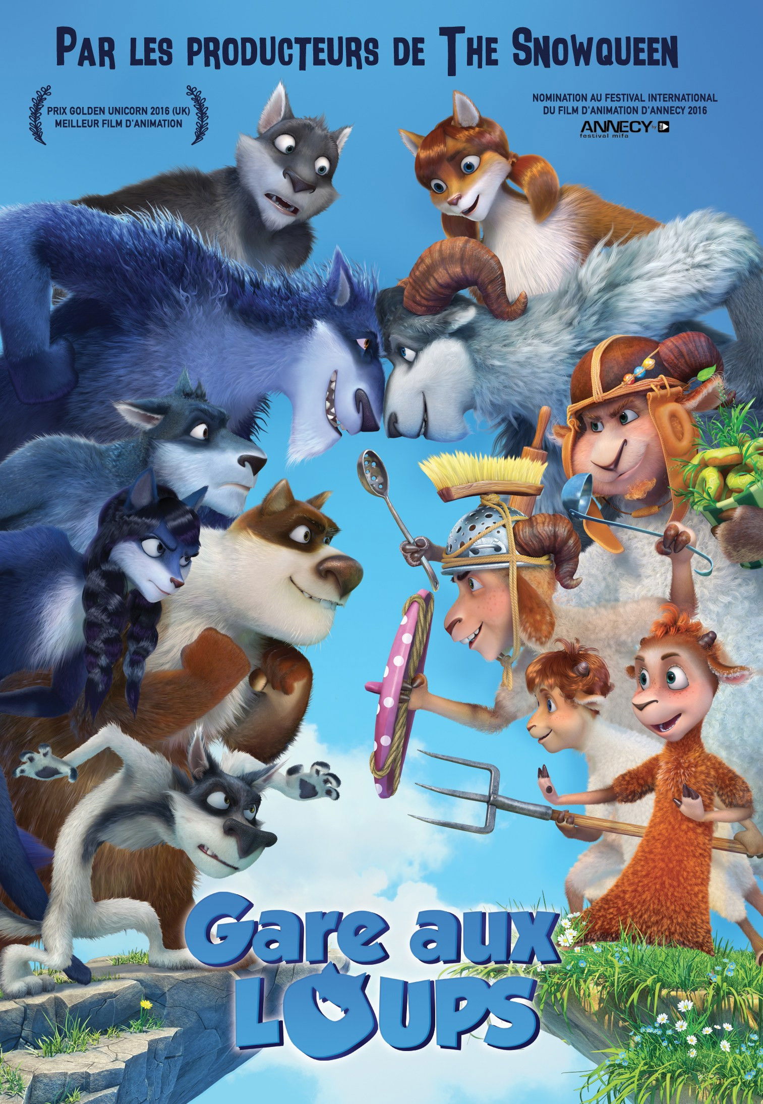 affiche du film Gare aux loups