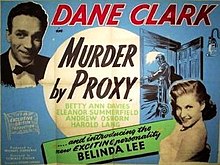 affiche du film Murder by Proxy