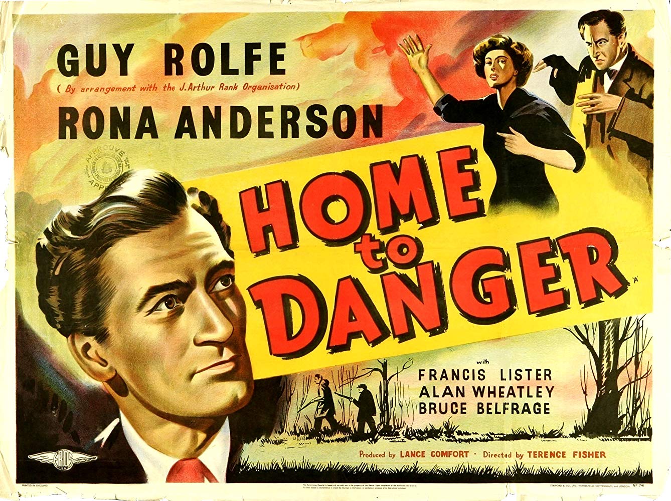 affiche du film Home To Danger