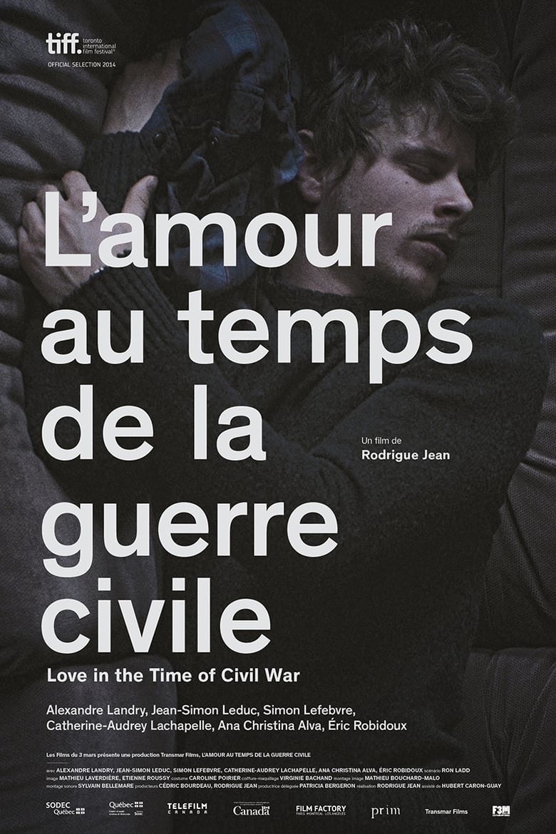 affiche du film L'amour au temps de la guerre civile