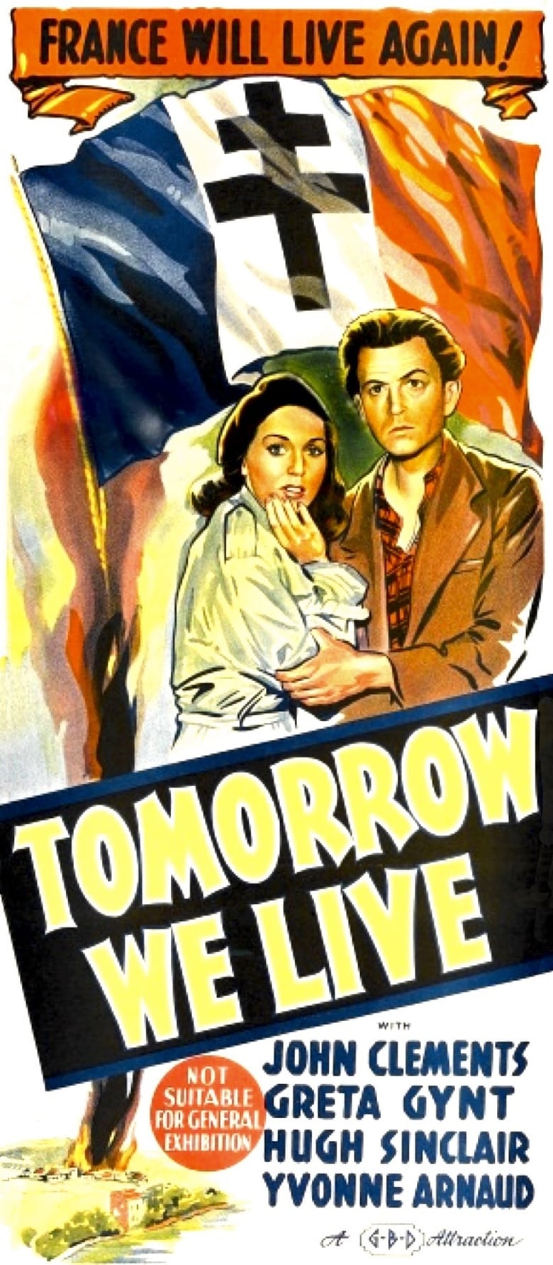 affiche du film Tomorrow We Live