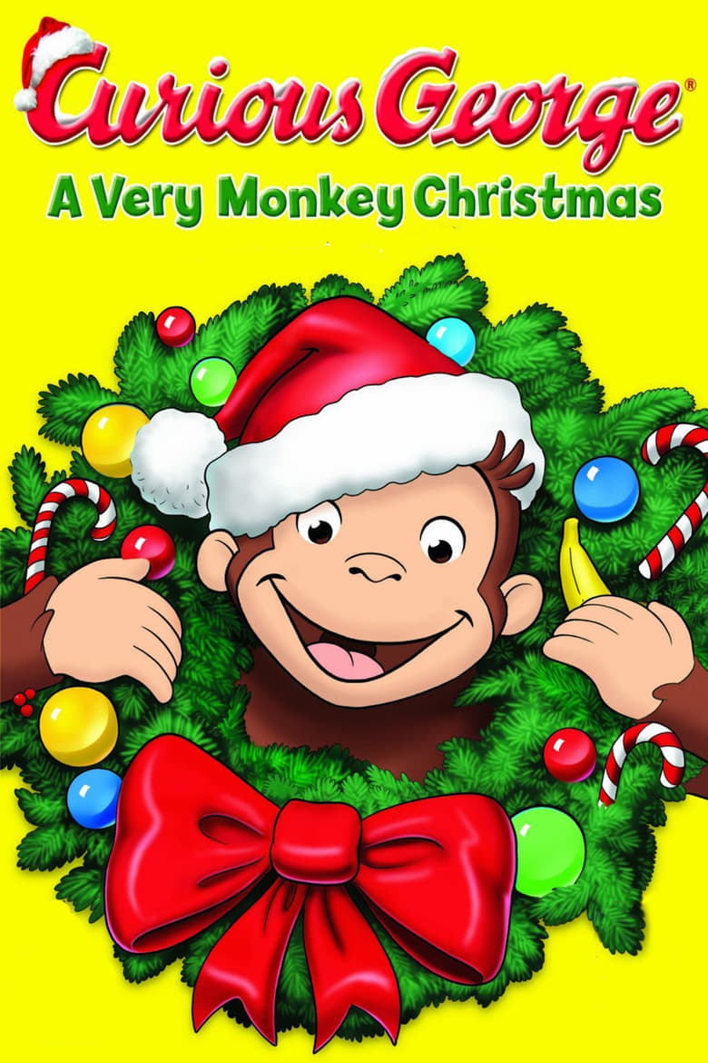 affiche du film Curious George: A Very Monkey Christmas