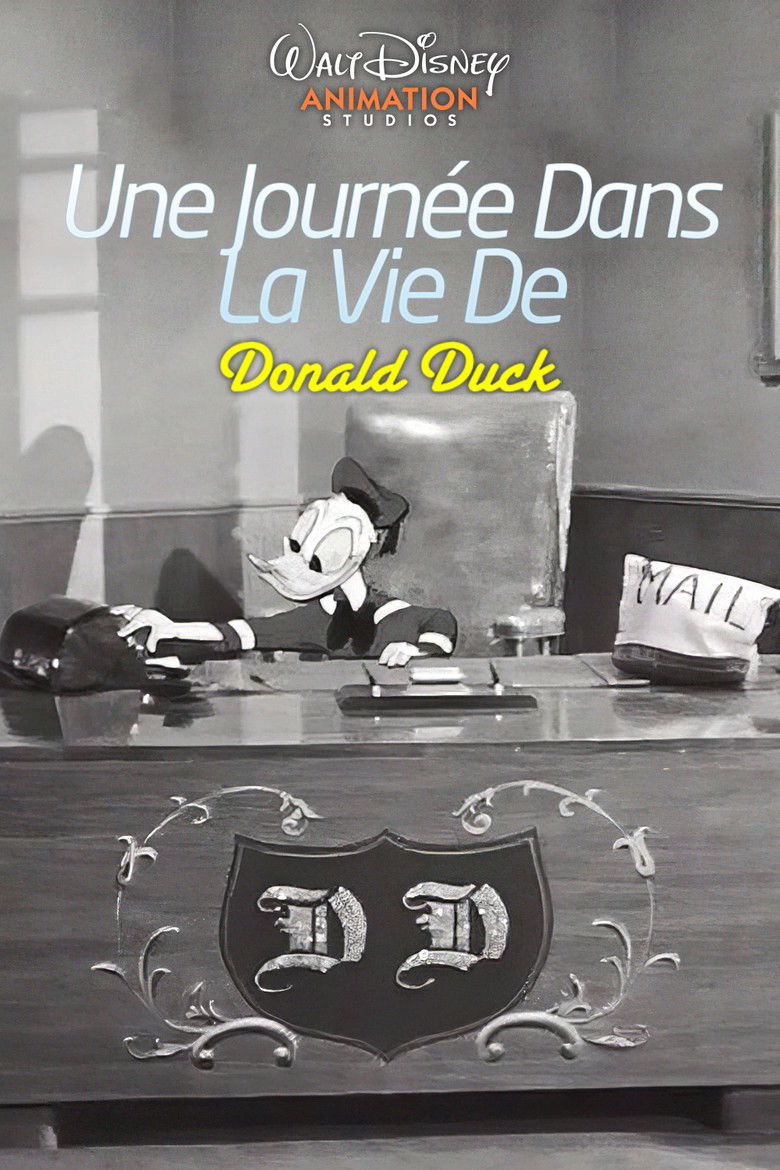 affiche du film Une Journée Dans La Vie De Donald Duck
