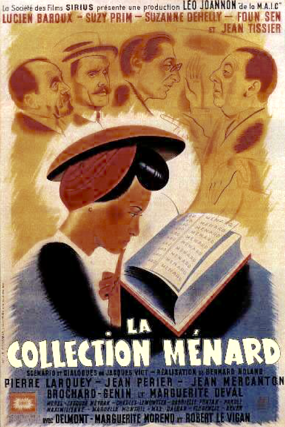 affiche du film La collection Ménard