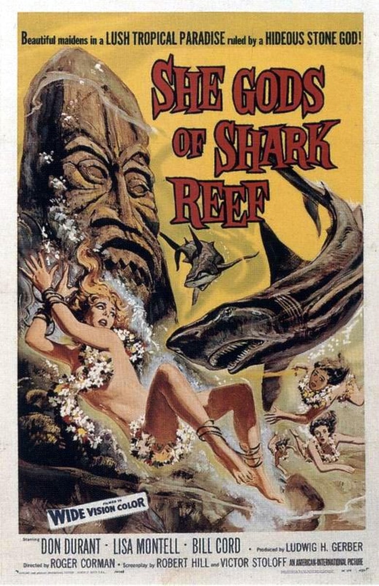 affiche du film She Gods of Shark Reef