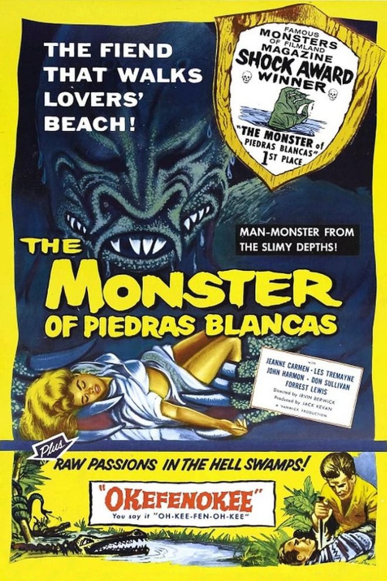 affiche du film The Monster of Piedras Blancas