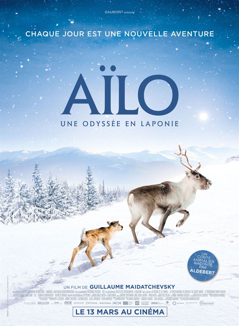 affiche du film Aïlo : Une Odyssée en Laponie