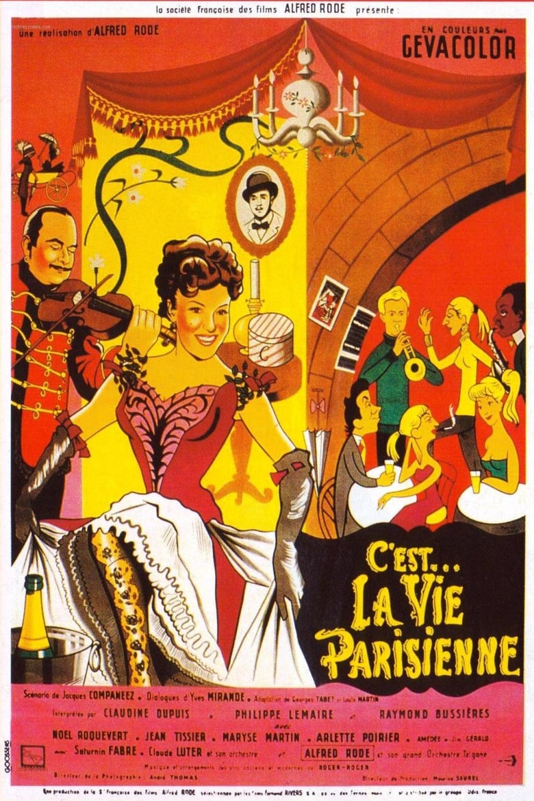affiche du film C'est la vie parisienne