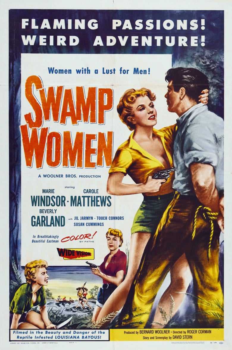 affiche du film Swamp Women