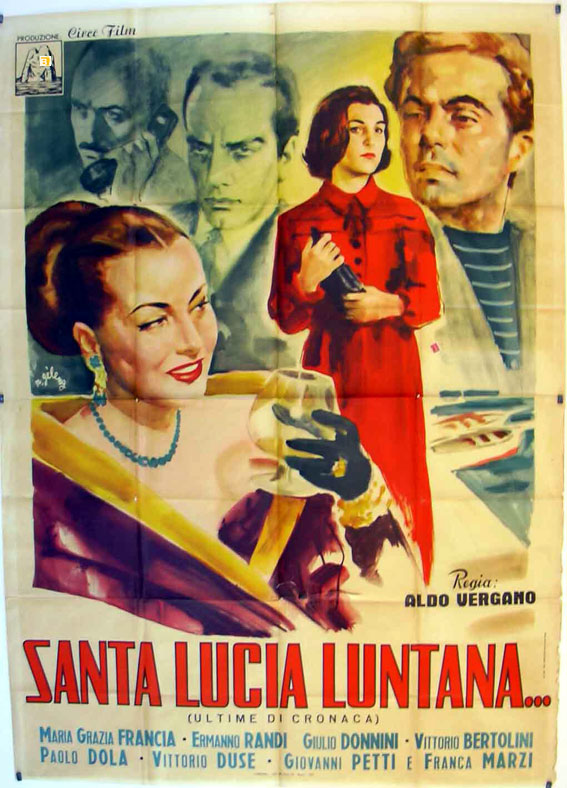 affiche du film Santa Lucia Luntana