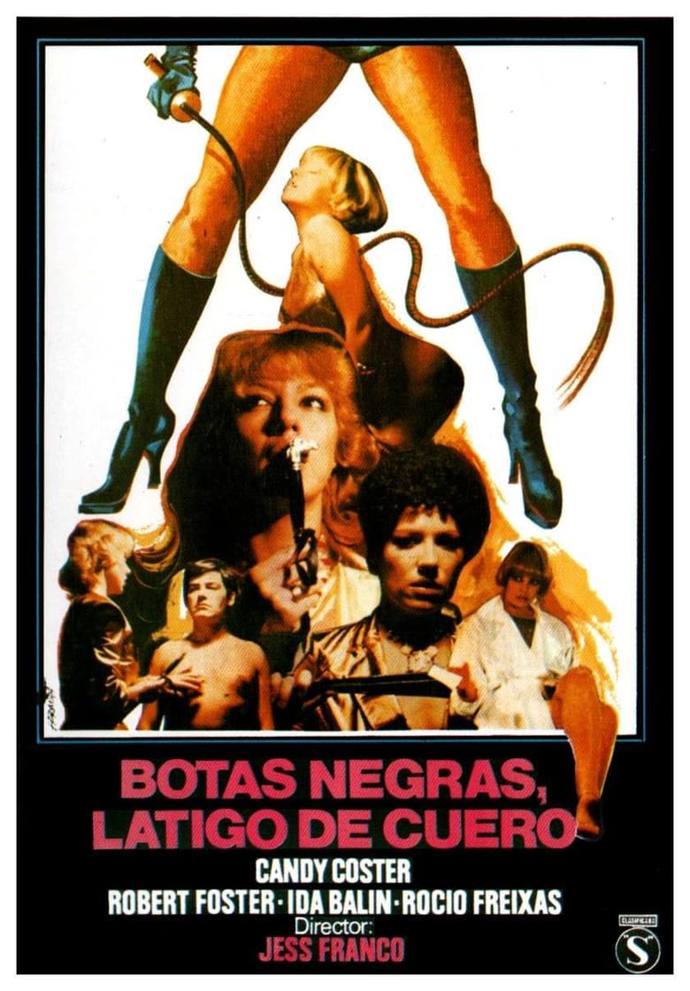 affiche du film Botas negras, látigo de cuero