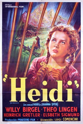 affiche du film Heidi (1952)