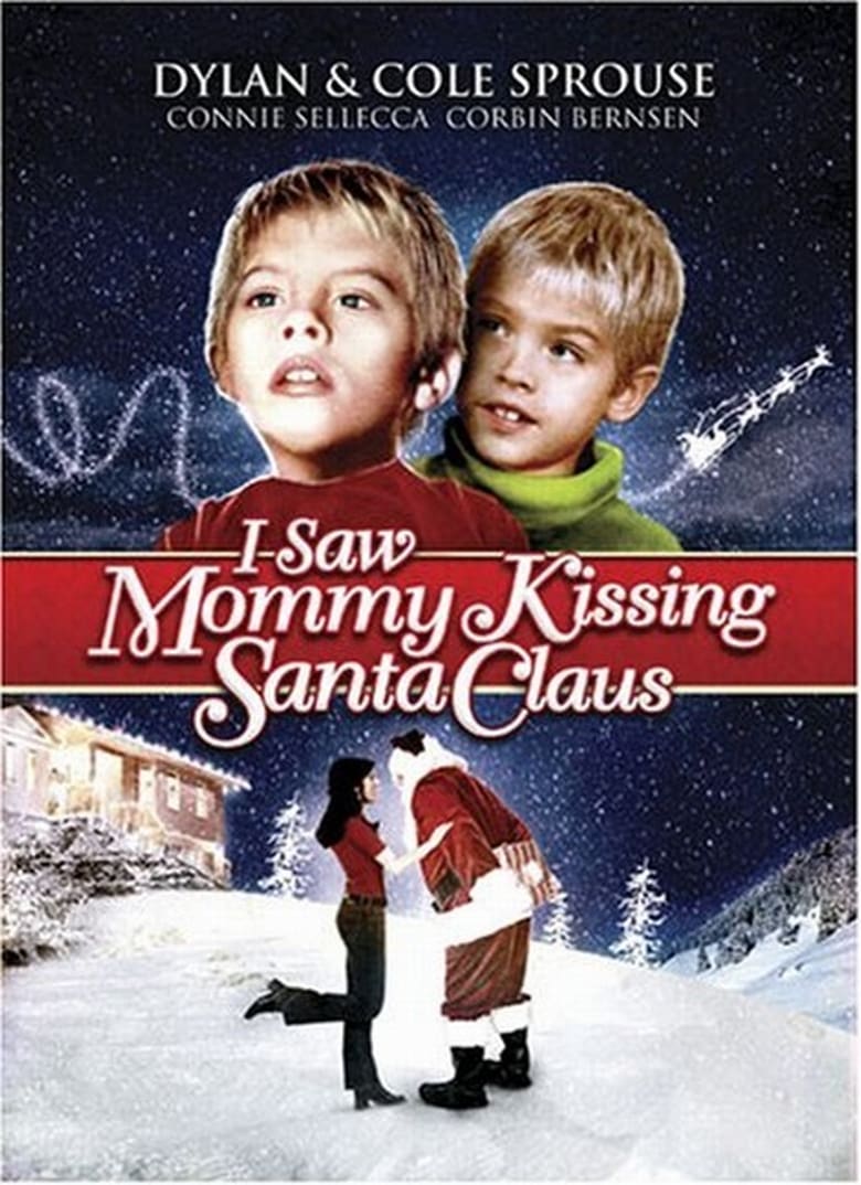 affiche du film J'ai vu maman embrasser le Père Noël