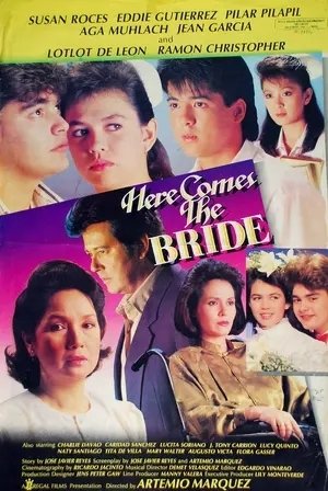 affiche du film Here Comes the Bride
