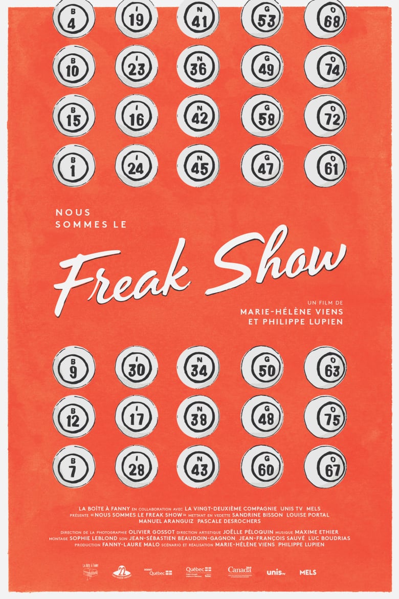 affiche du film Nous sommes le Freak show