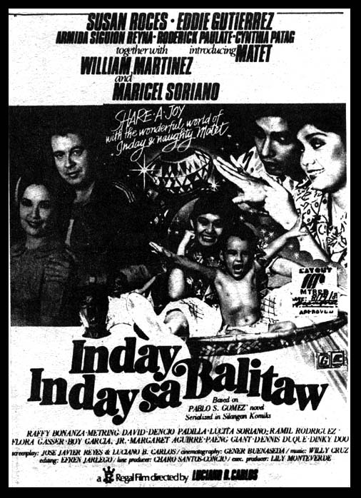 affiche du film Inday Inday sa Balitaw