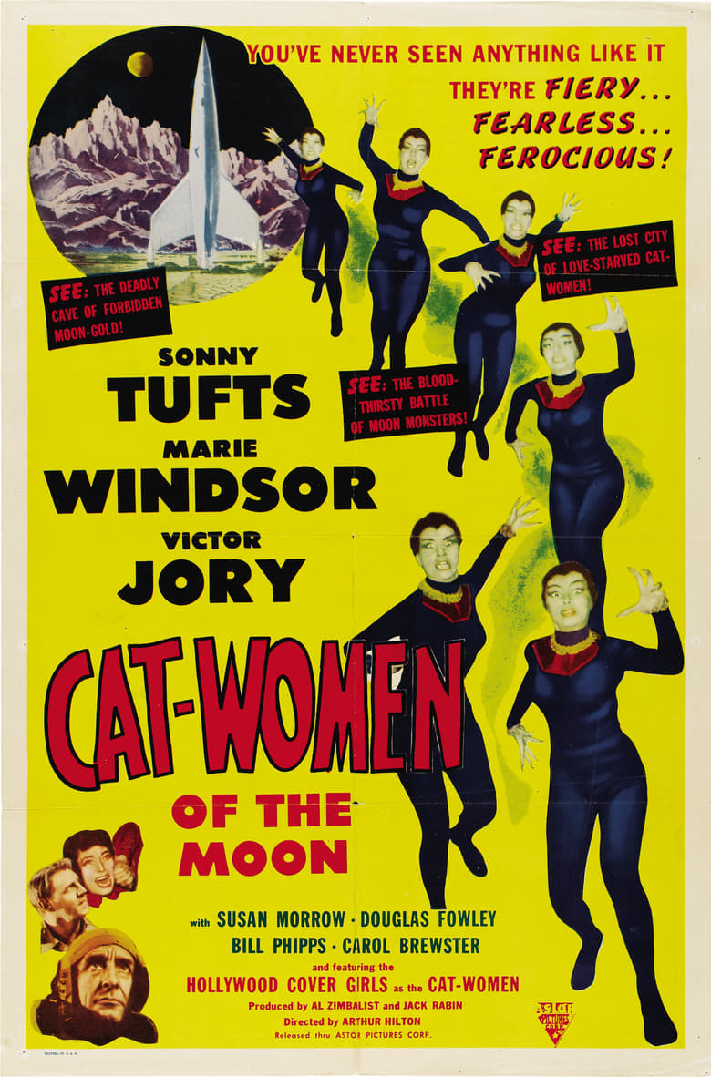 affiche du film Cat-Women of the Moon