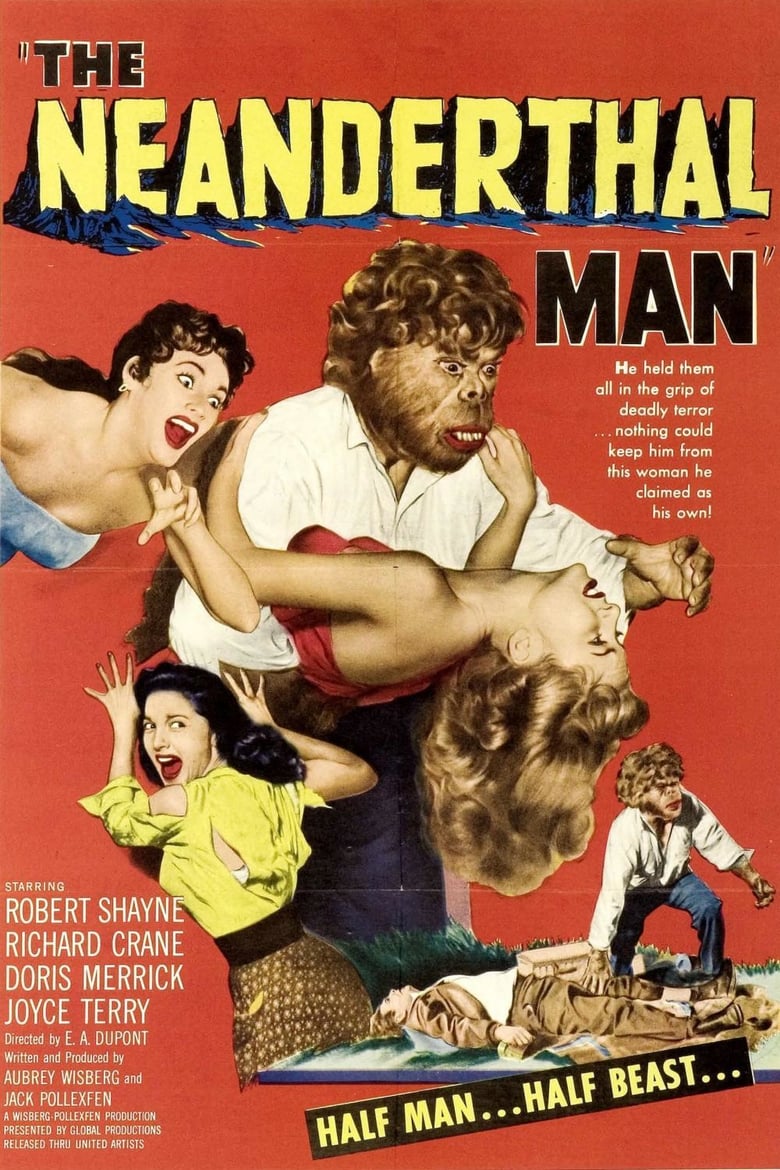 affiche du film The Neanderthal Man
