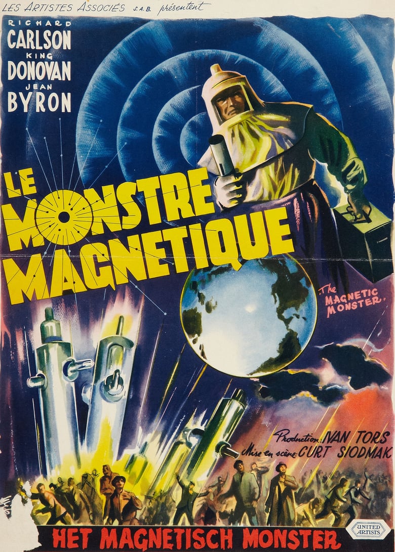 affiche du film The Magnetic Monster