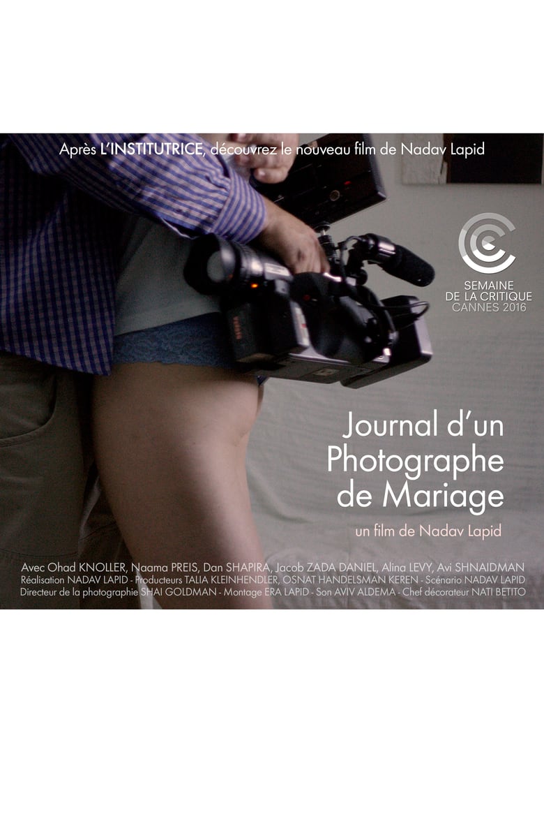 affiche du film Journal d'un photographe de mariage