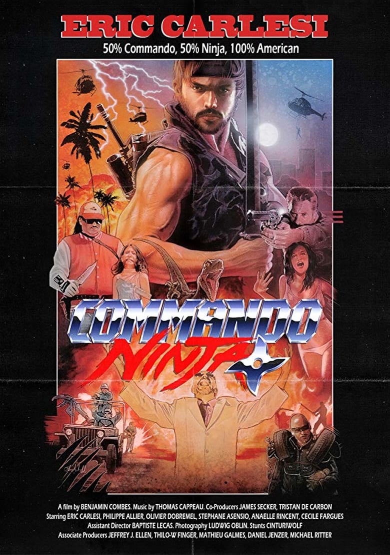affiche du film Commando Ninja