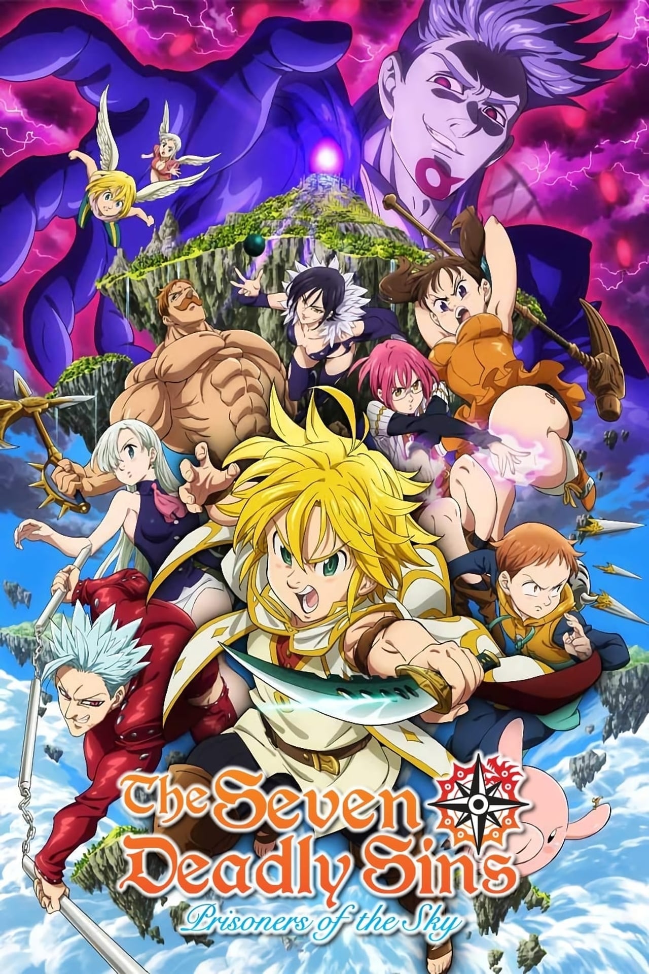 affiche du film The Seven Deadly Sins the Movie: Prisoners of the Sky