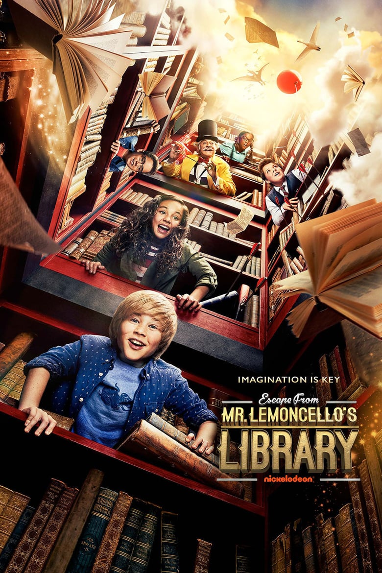 affiche du film Escape from Mr. Lemoncello's Library