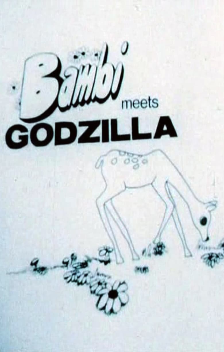 affiche du film Bambi Meets Godzilla