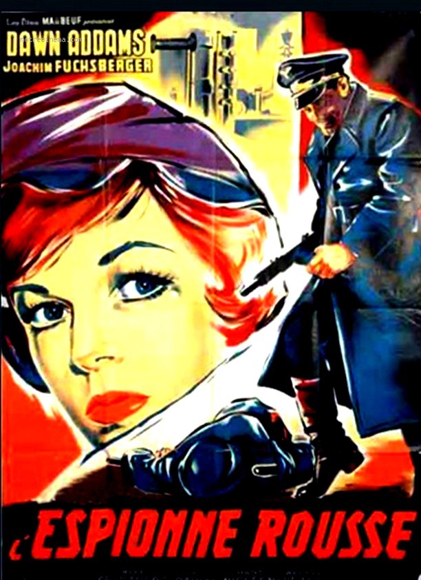 affiche du film L'espionne rousse