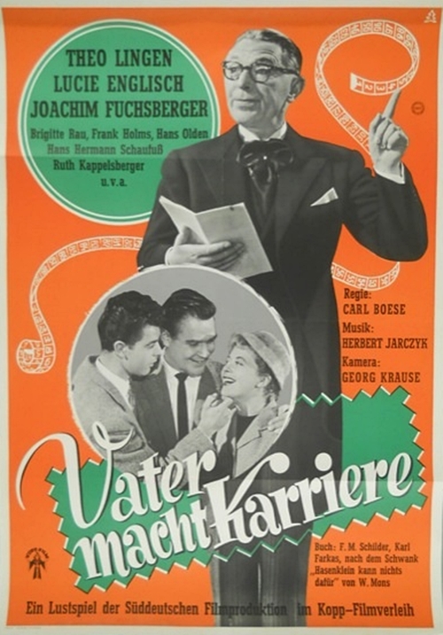 affiche du film Vater macht Karriere