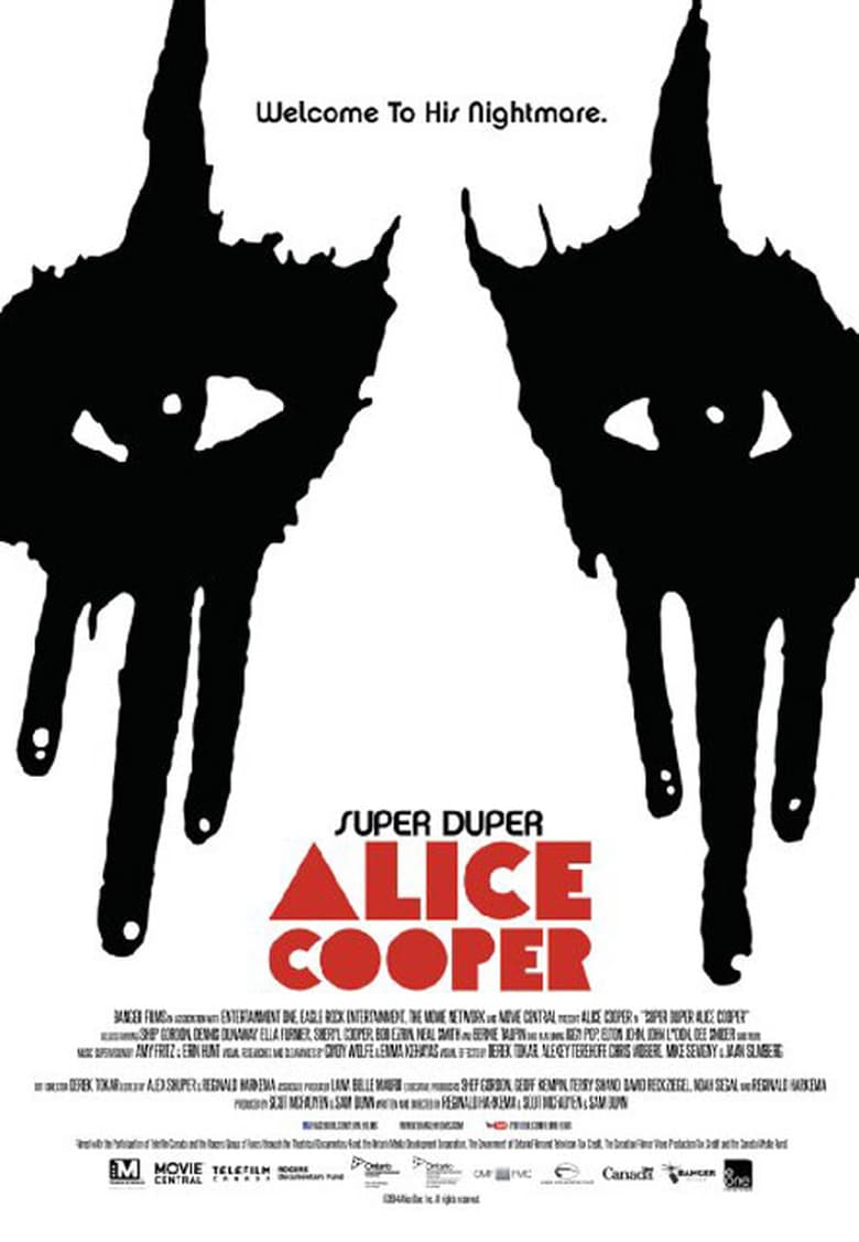 affiche du film Alice Cooper, monstrueusement rock !