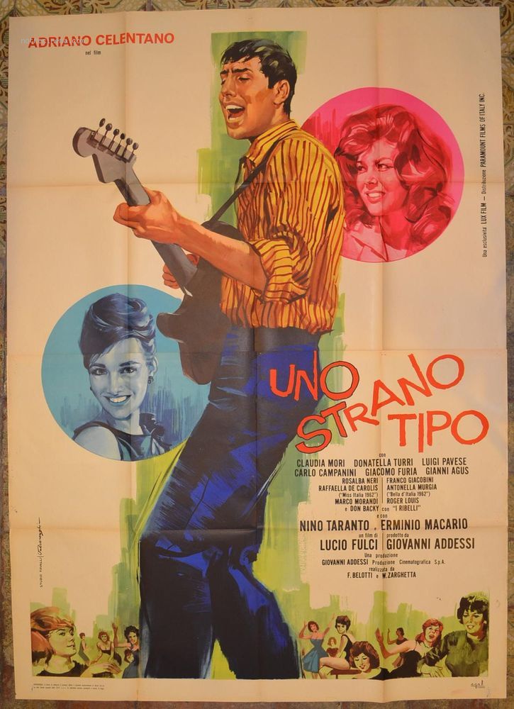 affiche du film Uno strano tipo
