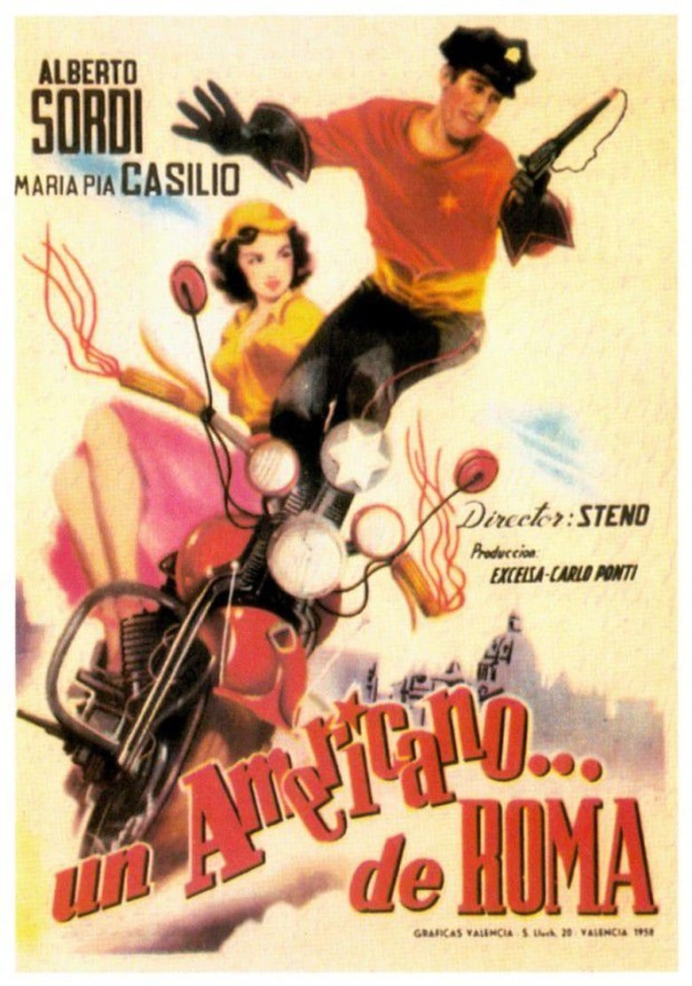 affiche du film Un americano a Roma